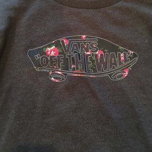 VANS of the wall sweatshirt.
